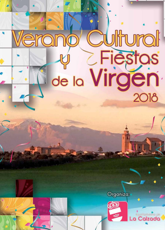 Programa completo del Verano Cultural de La Calzada 2018